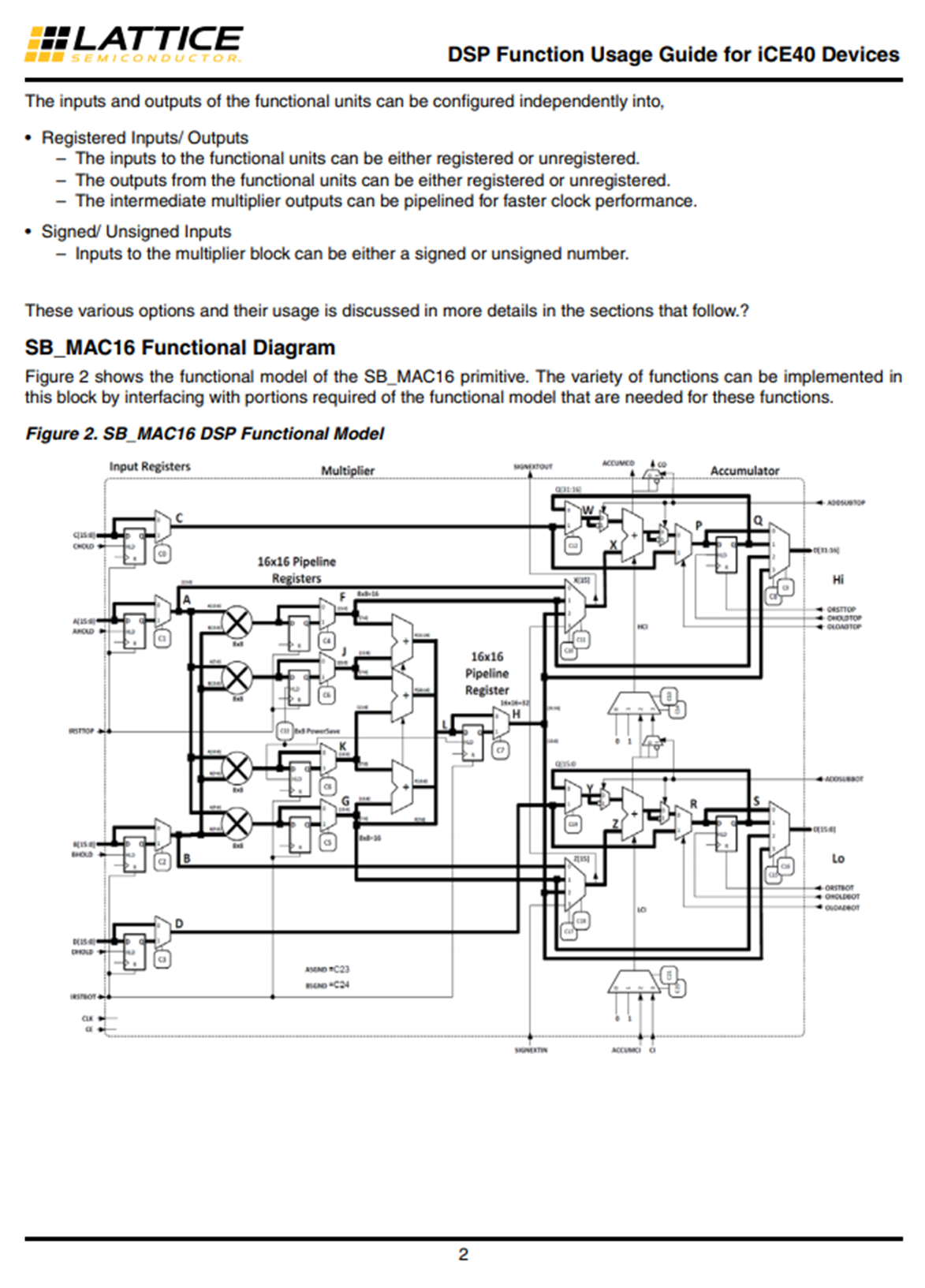 Lattice Semi Datasheet